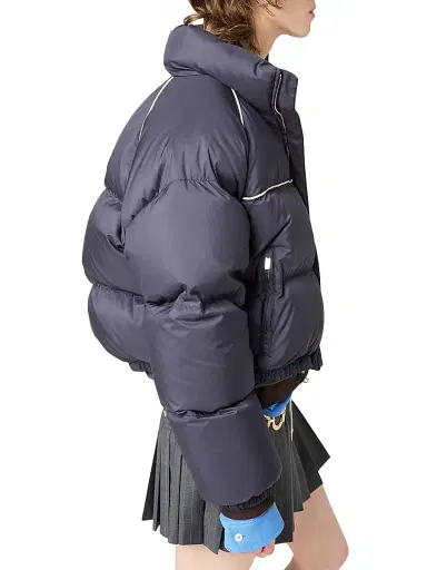 Miu Miu Women's Technical Ponge Down Jacket | Thumbnail 3 Miu Miu Women's Technical Ponge Down Jacket | Thumbnail 3