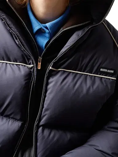 Miu Miu Women's Technical Ponge Down Jacket | Thumbnail 6 Miu Miu Women's Technical Ponge Down Jacket | Thumbnail 6