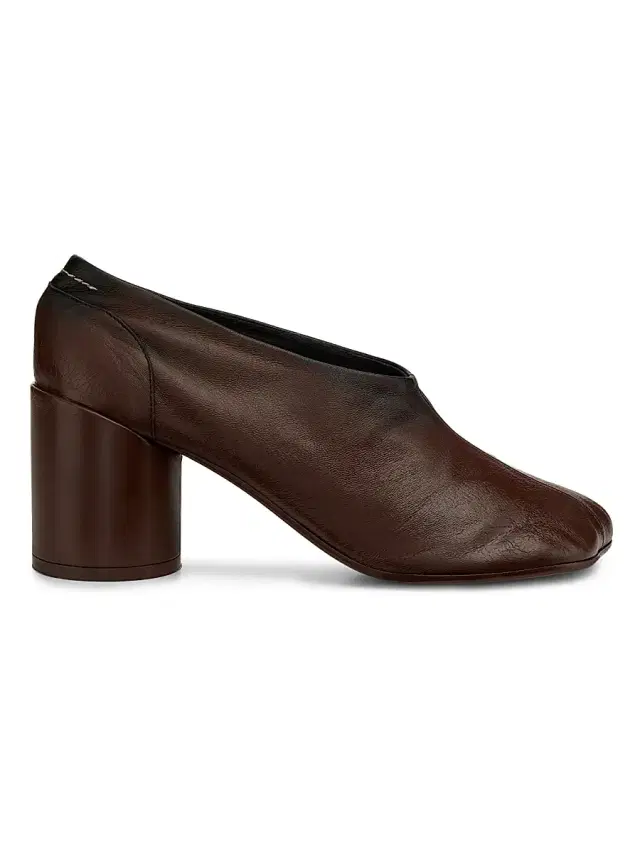 Women's Court 70MM Leather Pumps - Black Sable