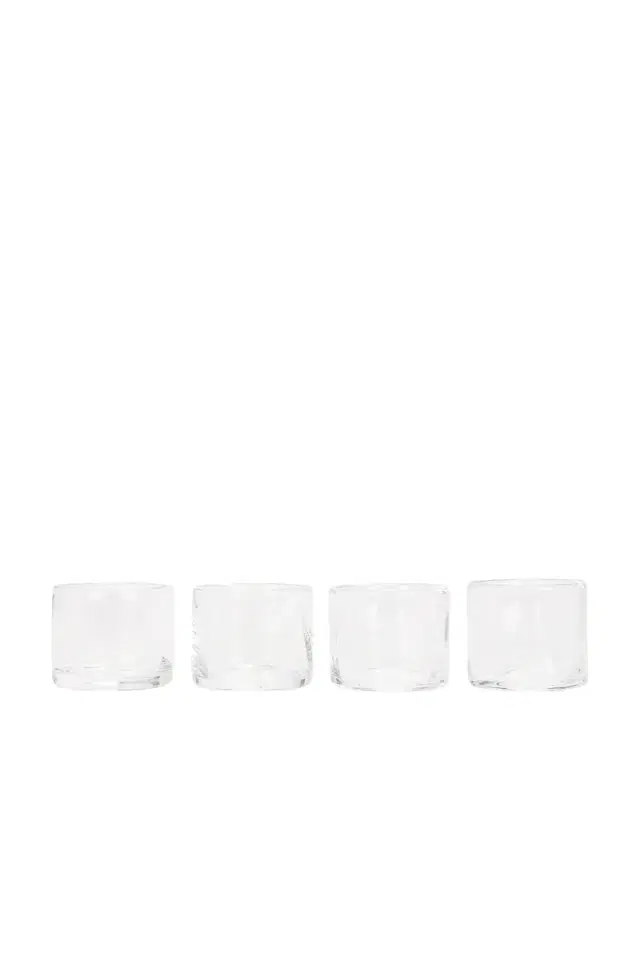 0405 Wide Glass Set Of Four