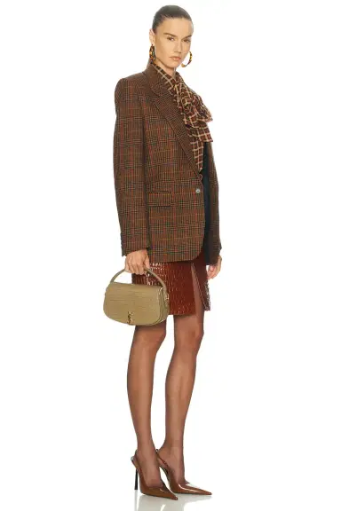 Saint Laurent Voltaire Alligator Bag | Thumbnail 2 Saint Laurent Voltaire Alligator Bag | Thumbnail 2