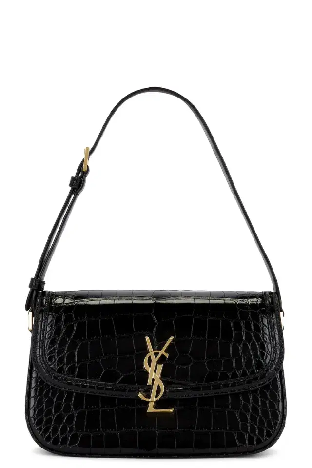Saint Laurent Medium Solferino Alligator Bag