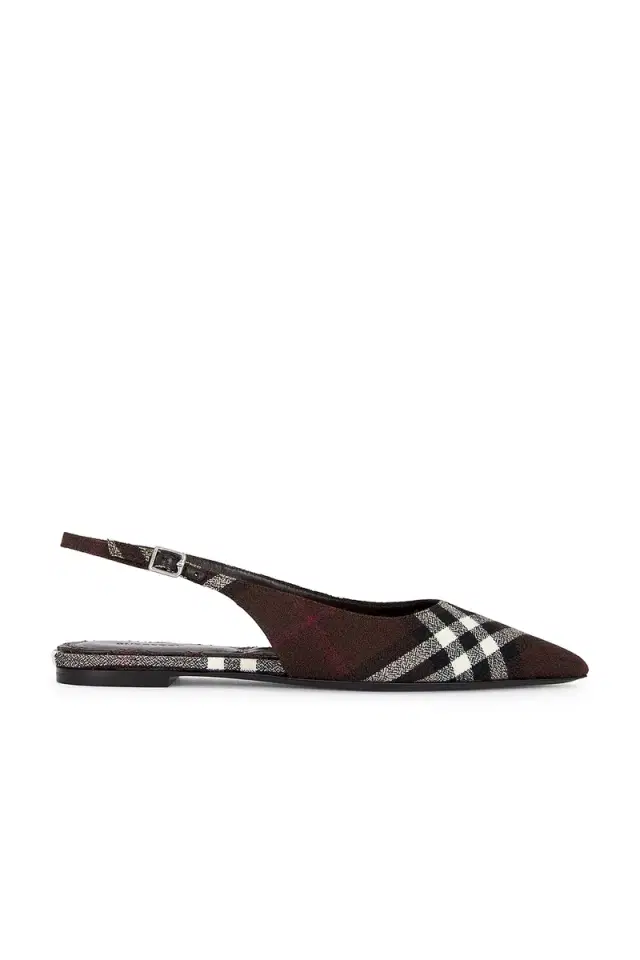 Burberry Dame Slingback Flat
