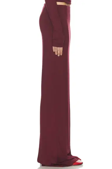ÉTERNE Maxi Soft Jersey Skirt | Thumbnail 3