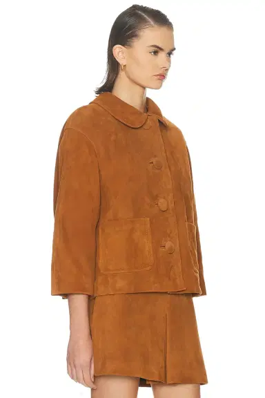 Marc Jacobs Suede Doll Jacket | Thumbnail 2