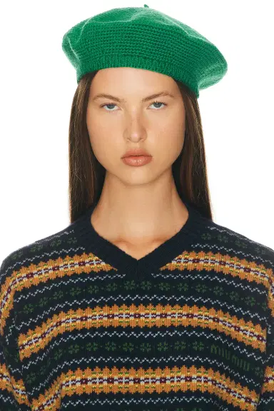 BODE Crochet Beret | Thumbnail 2 BODE Crochet Beret | Thumbnail 2