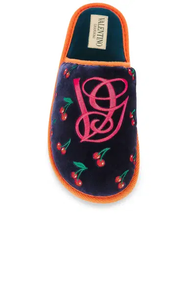 Valentino Garavani Cherries Slippers | Thumbnail 4 Valentino Garavani Cherries Slippers | Thumbnail 4