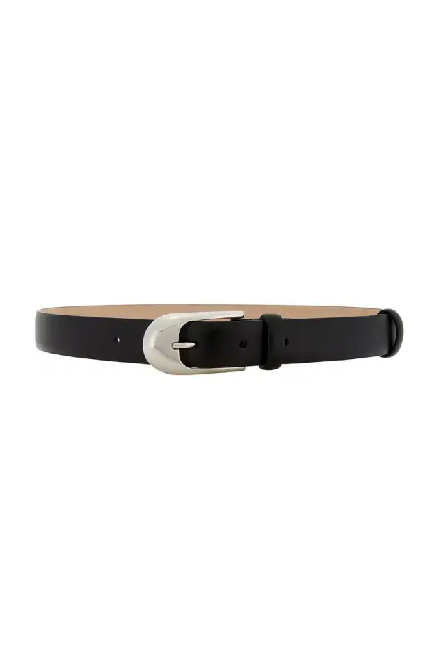 KHAITE Dome 25mm Silver Belt
