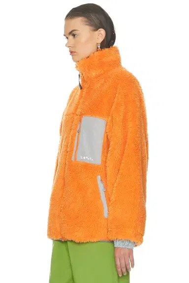 Sandy Liang Rain Fleece Jacket | Thumbnail 3
