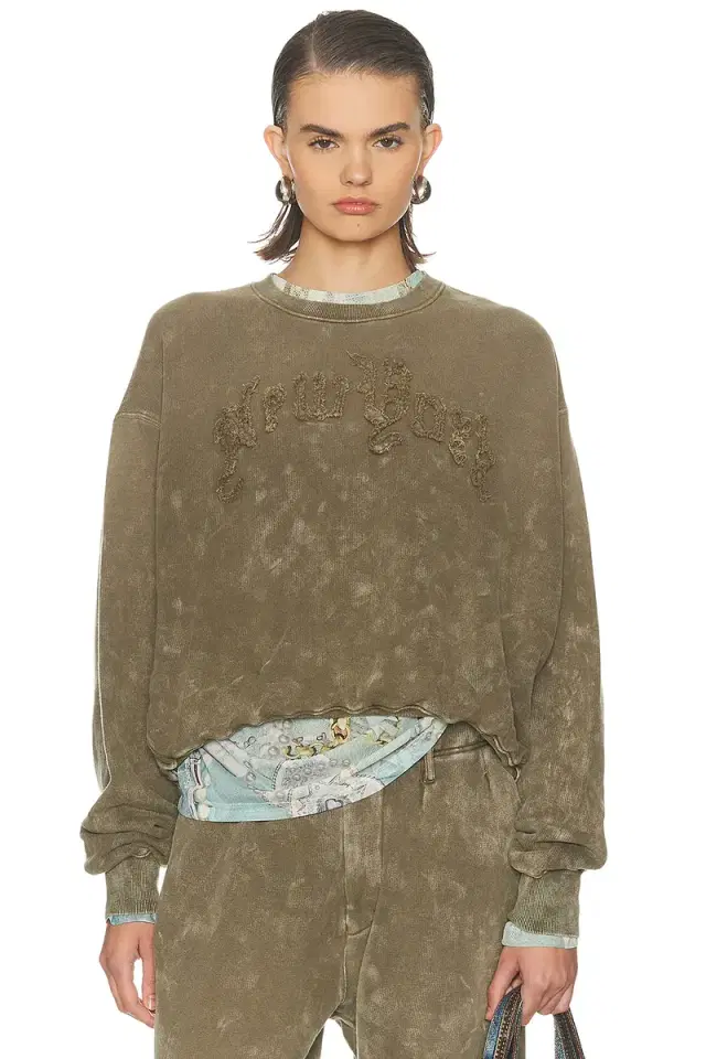 R13 New York Balloon Crewneck Sweater