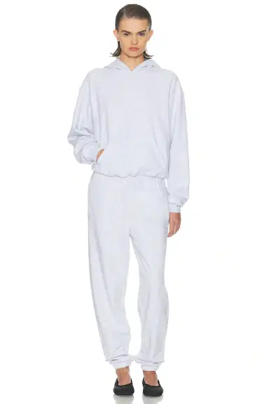 Skims Cotton Fleece Classic Hoodie | Thumbnail 4