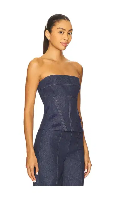 SAU LEE Brooklyn Corset Top | Thumbnail 2