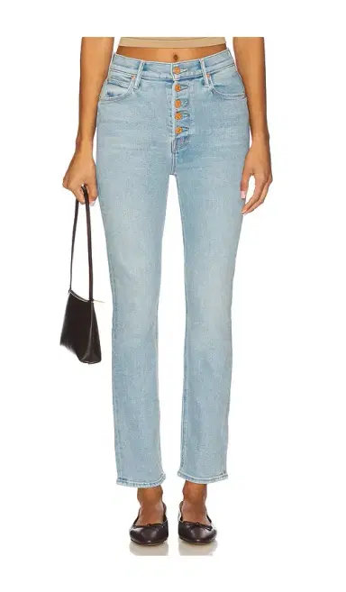 MOTHER The Pixie Dazzler Ankle Jeans | Thumbnail 1