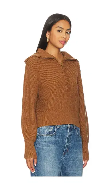 Varley Maura Half Zip Rib Knit | Thumbnail 2