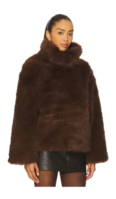 Bardot Renata Faux Fur Jumper | Thumbnail 2