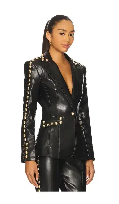 Cinq à Sept Studded Milly Jacket | Thumbnail 2 Cinq à Sept Studded Milly Jacket | Thumbnail 2