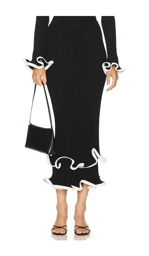 SIMKHAI Millie Midi Skirt