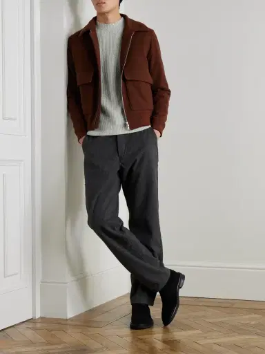 John Smedley Oxnard Recycled Cashmere and Wool-Blend Sweater - Men | Thumbnail 2 John Smedley Oxnard Recycled Cashmere and Wool-Blend Sweater - Men | Thumbnail 2