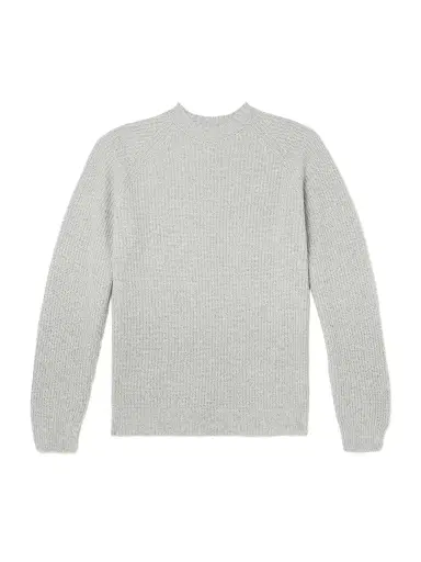 John Smedley Oxnard Recycled Cashmere and Wool-Blend Sweater - Men | Thumbnail 1 John Smedley Oxnard Recycled Cashmere and Wool-Blend Sweater - Men | Thumbnail 1