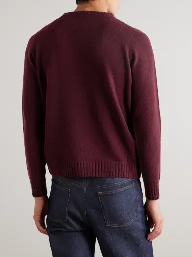 John Smedley Norfolk Recycled-Cashmere and Merino Wool-Blend Sweater - Men | Thumbnail 4