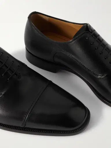 Christian Louboutin Seriox Cap-Toe Leather Oxford Shoes - Men | Thumbnail 5