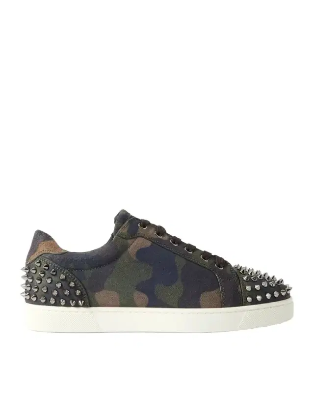 Christian Louboutin Seavaste 2 Studded Camouflage-Print Canvas Sneakers - Men