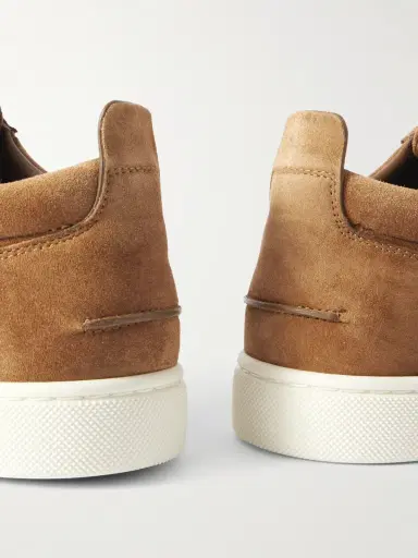 Christian Louboutin St Louis Suede Slip-On Sneakers - Men | Thumbnail 5 Christian Louboutin St Louis Suede Slip-On Sneakers - Men | Thumbnail 5