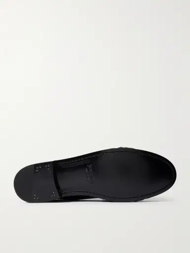 Saint Laurent Le Loafer Monogram Logo-Appliquéd Leather Penny Loafers - Men | Thumbnail 3 Saint Laurent Le Loafer Monogram Logo-Appliquéd Leather Penny Loafers - Men | Thumbnail 3