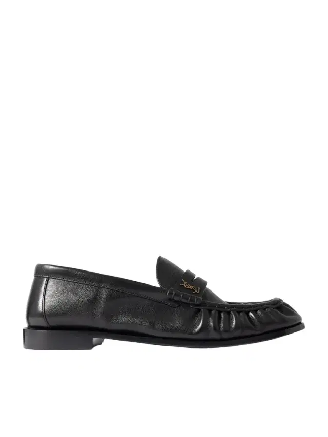 Le Loafer Monogram Logo-Appliquéd Leather Penny Loafers - Men