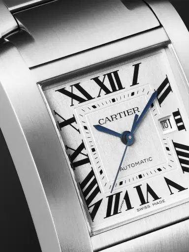 Cartier Tank Française Automatic Stainless Steel Watch, Ref. WSTA0067 - Men | Thumbnail 5 Cartier Tank Française Automatic Stainless Steel Watch, Ref. WSTA0067 - Men | Thumbnail 5
