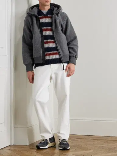 Canada Goose Chilliwack Wool-Blend Fleece Hooded Bomber Jacket - Men | Thumbnail 2