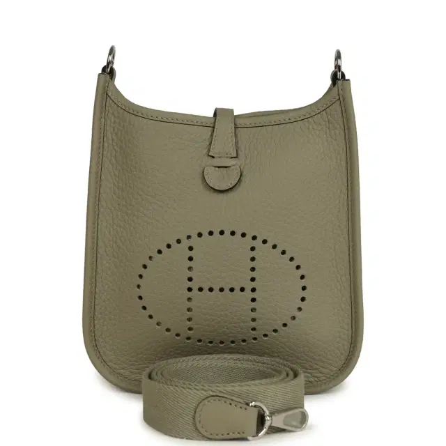 hermes Hermes Evelyne TPM Sauge Clemence Palladium Hardware