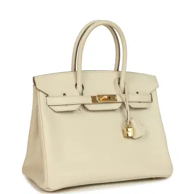 HERMÈS Pre-owned Hermes Birkin 30 Craie Epsom Gold Hardware | Thumbnail 2 HERMÈS Pre-owned Hermes Birkin 30 Craie Epsom Gold Hardware | Thumbnail 2