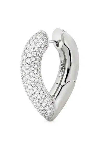 Engelbert 1920 Big Pave Diamond Teardrop Link Earrings | Thumbnail 5 Engelbert 1920 Big Pave Diamond Teardrop Link Earrings | Thumbnail 5