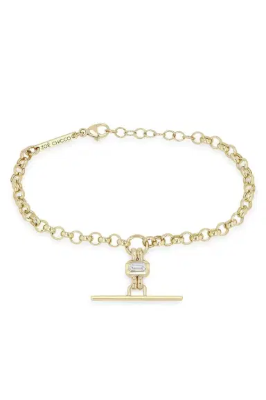 Zoë Chicco Diamond Drop Bracelet | Thumbnail 4
