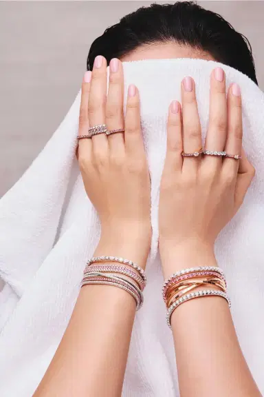 ROBERTO DEMEGLIO Diamond Eternity Stretch Ring | Thumbnail 2