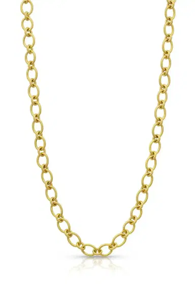 LEIGH MAXWELL Diamond Toggle Small Chain Necklace | Thumbnail 1 LEIGH MAXWELL Diamond Toggle Small Chain Necklace | Thumbnail 1
