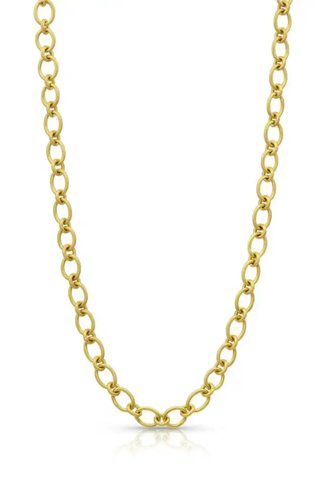 Diamond Toggle Small Chain Necklace