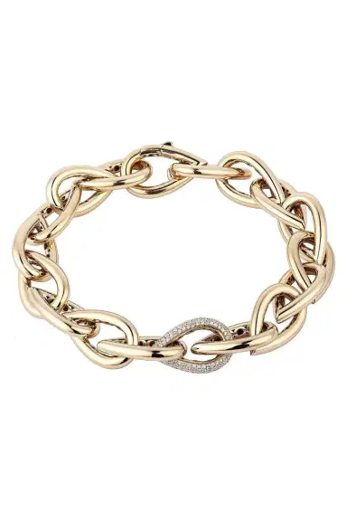 Engelbert 1920 Teardrop Link Diamond Bracelet | Thumbnail 1 Engelbert 1920 Teardrop Link Diamond Bracelet | Thumbnail 1