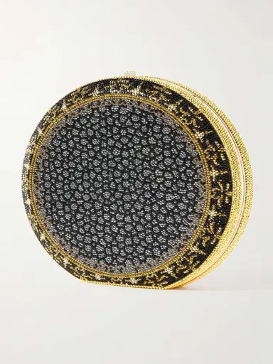 Judith Leiber Couture Royal Caviar Crystal-embellished Silver-tone Clutch | Thumbnail 3 Judith Leiber Couture Royal Caviar Crystal-embellished Silver-tone Clutch | Thumbnail 3