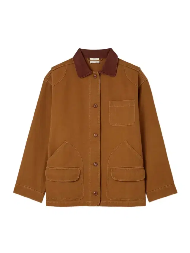 Pascual Corduroy-trimmed Cotton-canvas Jacket