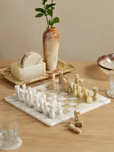 JIA JIA HOME Onyx Chess Set | Thumbnail 2