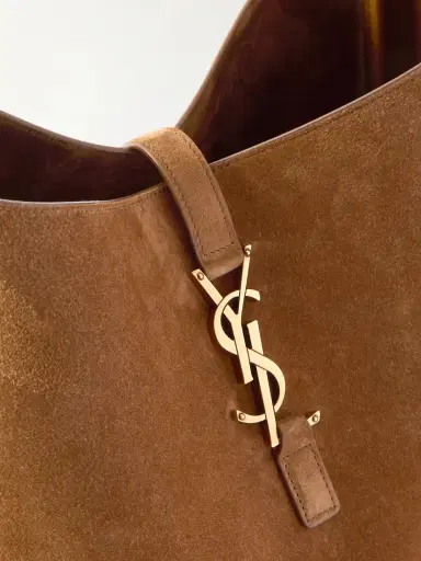 Saint Laurent Le 5 À 7 Supple Large Suede Shoulder Bag | Thumbnail 4 Saint Laurent Le 5 À 7 Supple Large Suede Shoulder Bag | Thumbnail 4
