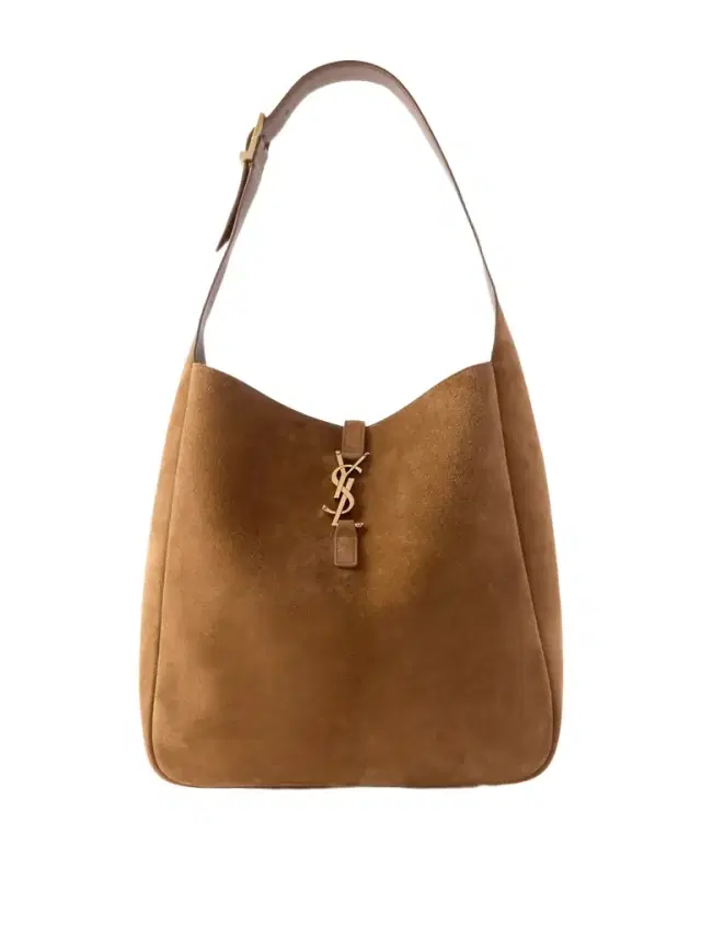 Le 5 À 7 Supple Large Suede Shoulder Bag