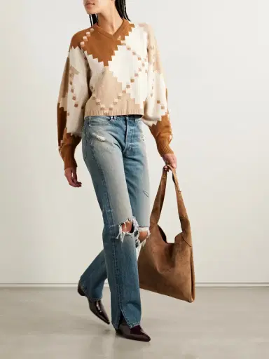 RÙADH The Agnes Distressed Mid-rise Straight-leg Jeans | Thumbnail 2 RÙADH The Agnes Distressed Mid-rise Straight-leg Jeans | Thumbnail 2
