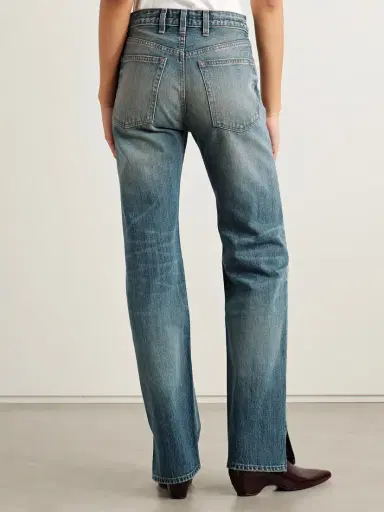 RÙADH The Agnes Distressed Mid-rise Straight-leg Jeans | Thumbnail 4 RÙADH The Agnes Distressed Mid-rise Straight-leg Jeans | Thumbnail 4