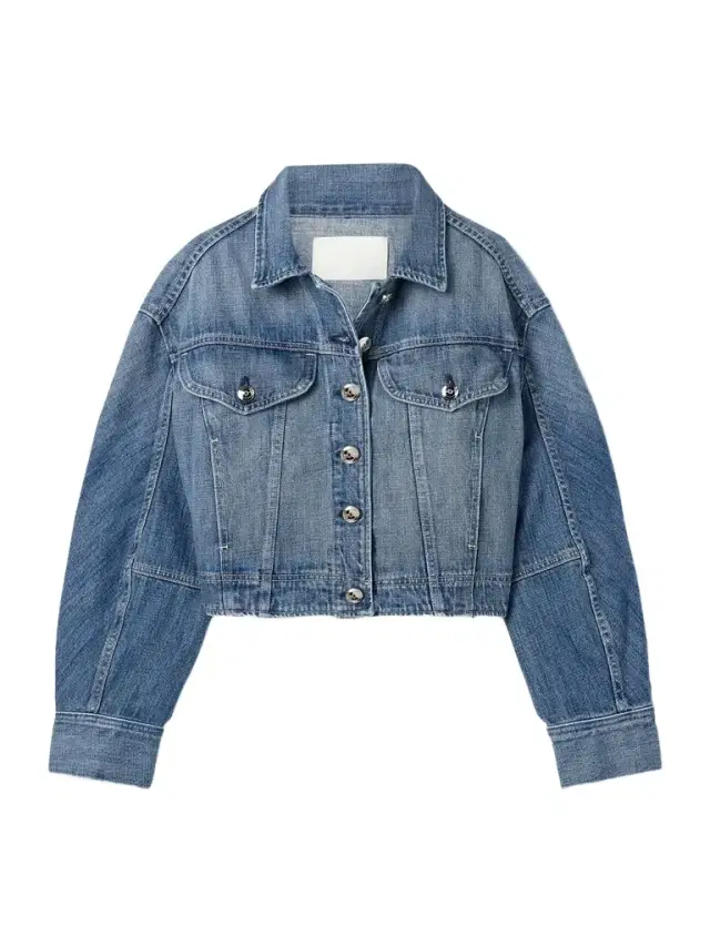 The Mhor Cropped Denim Jacket