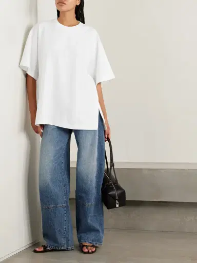 RÙADH The Holt Oversized Organic Cotton-jersey T-shirt | Thumbnail 2 RÙADH The Holt Oversized Organic Cotton-jersey T-shirt | Thumbnail 2