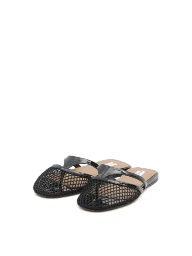Alaïa Infradito Fishnet Mules | Thumbnail 2