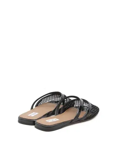 Alaïa Infradito Fishnet Mules | Thumbnail 3